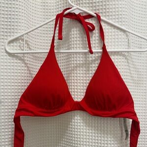 Victoria's Secret Bold Red Bikini Top - size S